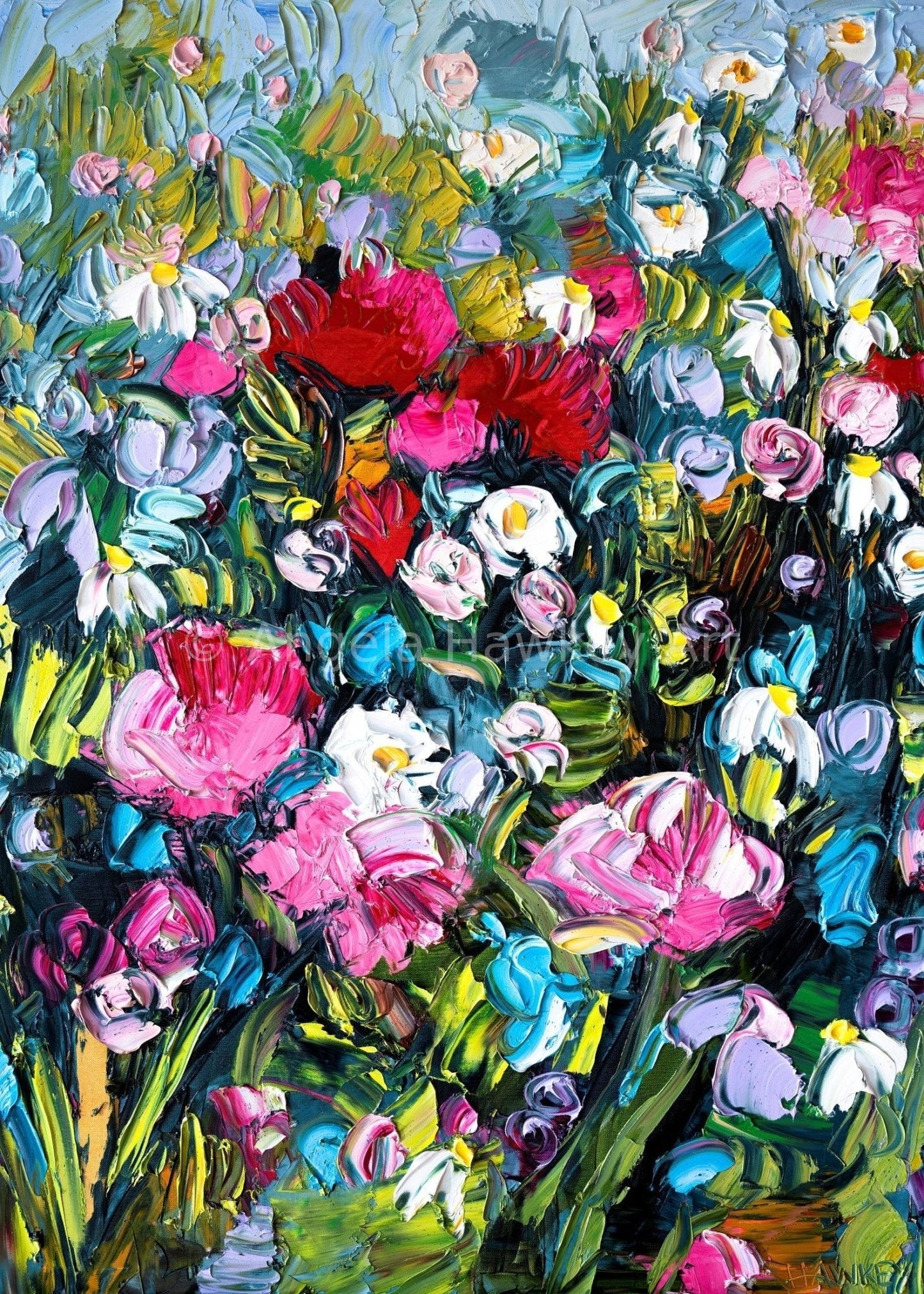 Love and Chaos 2 - Fine Art Print - Gold Coast Gallery Of ArtAngela Hawkey