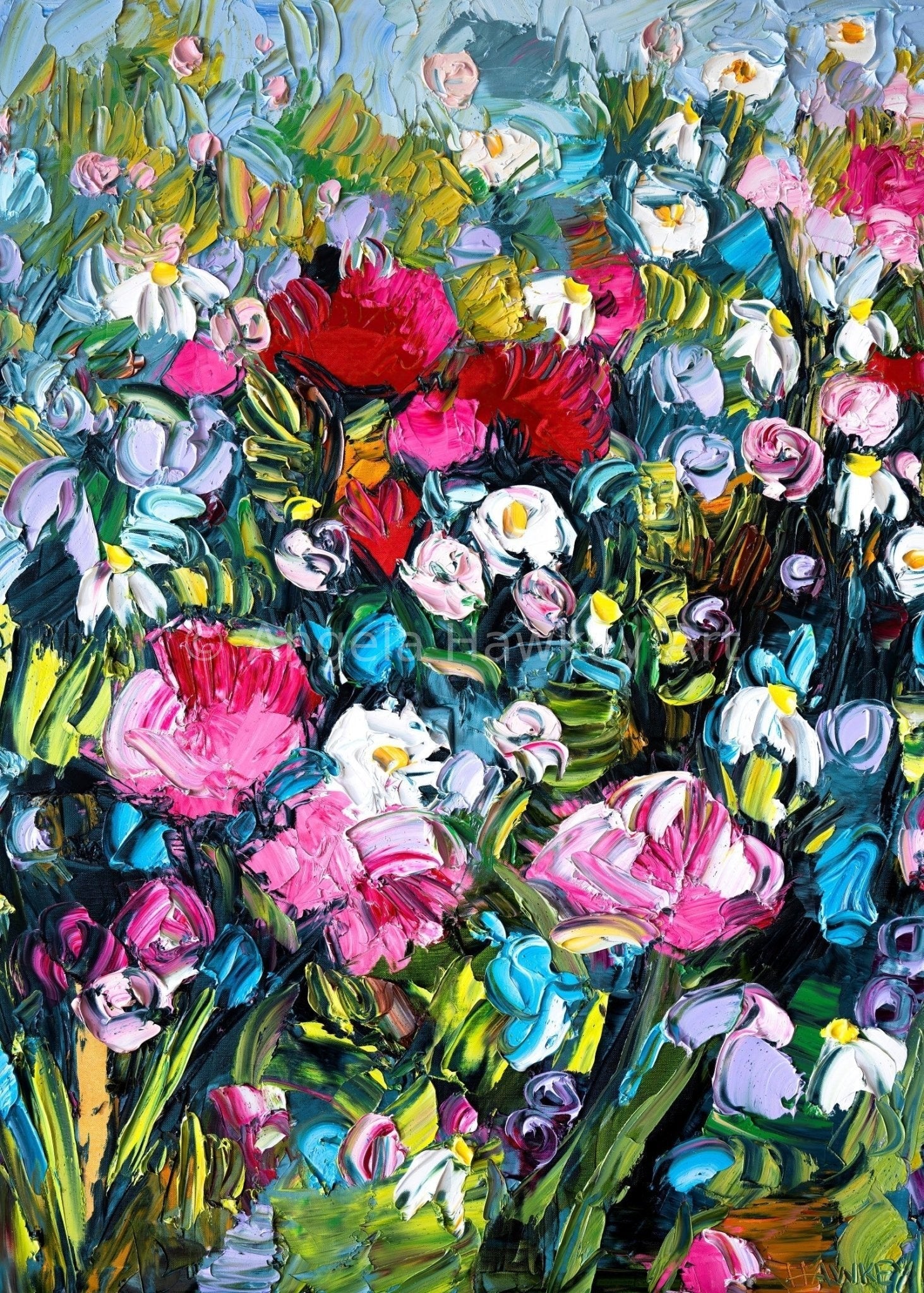 Love and Chaos 2 - Fine Art Print - Gold Coast Gallery Of ArtAngela Hawkey
