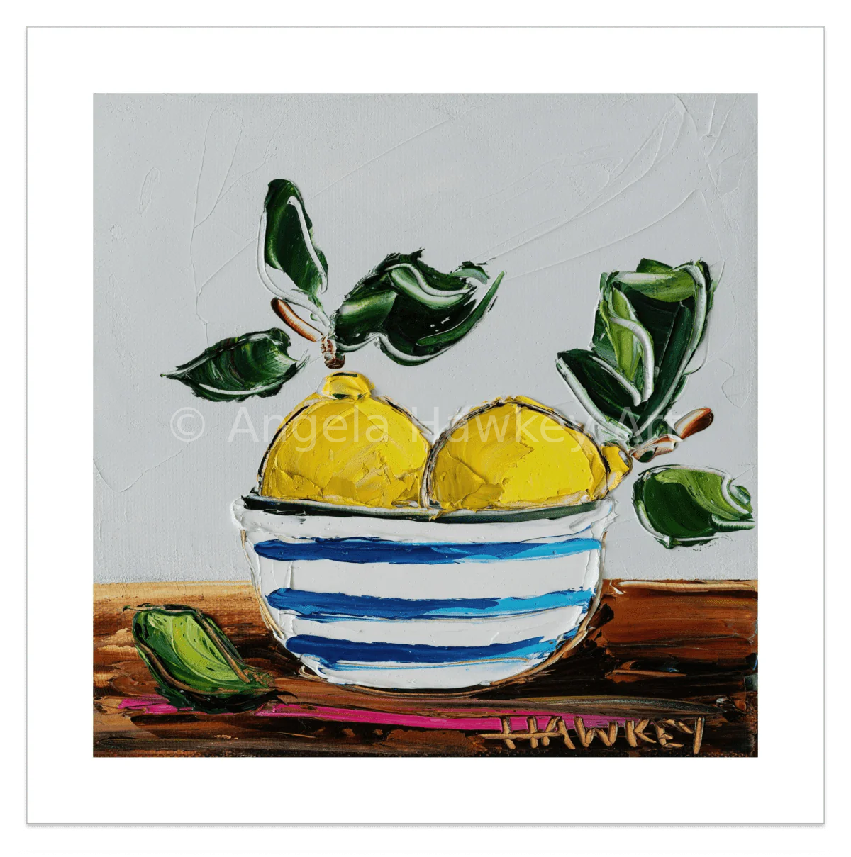 Love Of Lemons - Fine Art Print - Gold Coast Gallery Of ArtAngela Hawkey