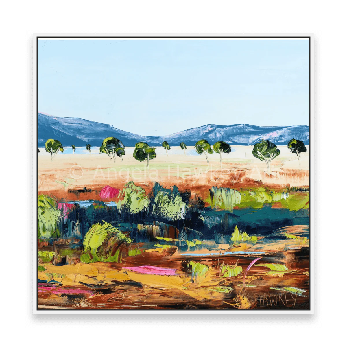 Macedon Ranges 2 - Fine Art Print - Gold Coast Gallery Of ArtAngela Hawkey