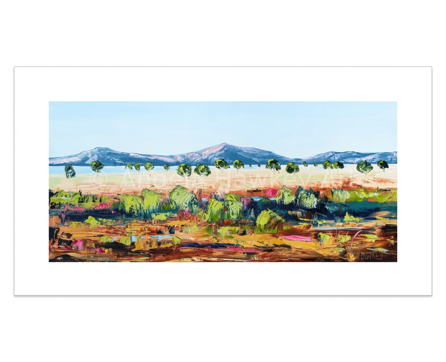 Macedon Ranges - Fine Art Print - Gold Coast Gallery Of ArtAngela Hawkey
