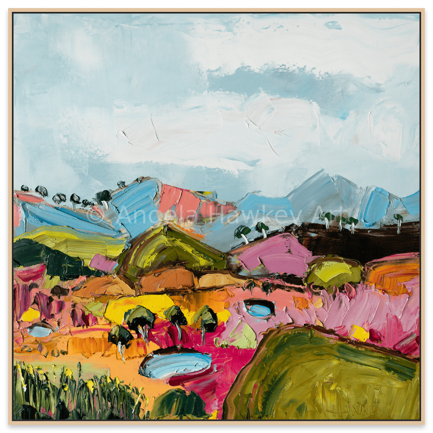 Many Colours - Fine Art Print - Gold Coast Gallery Of ArtAngela Hawkey