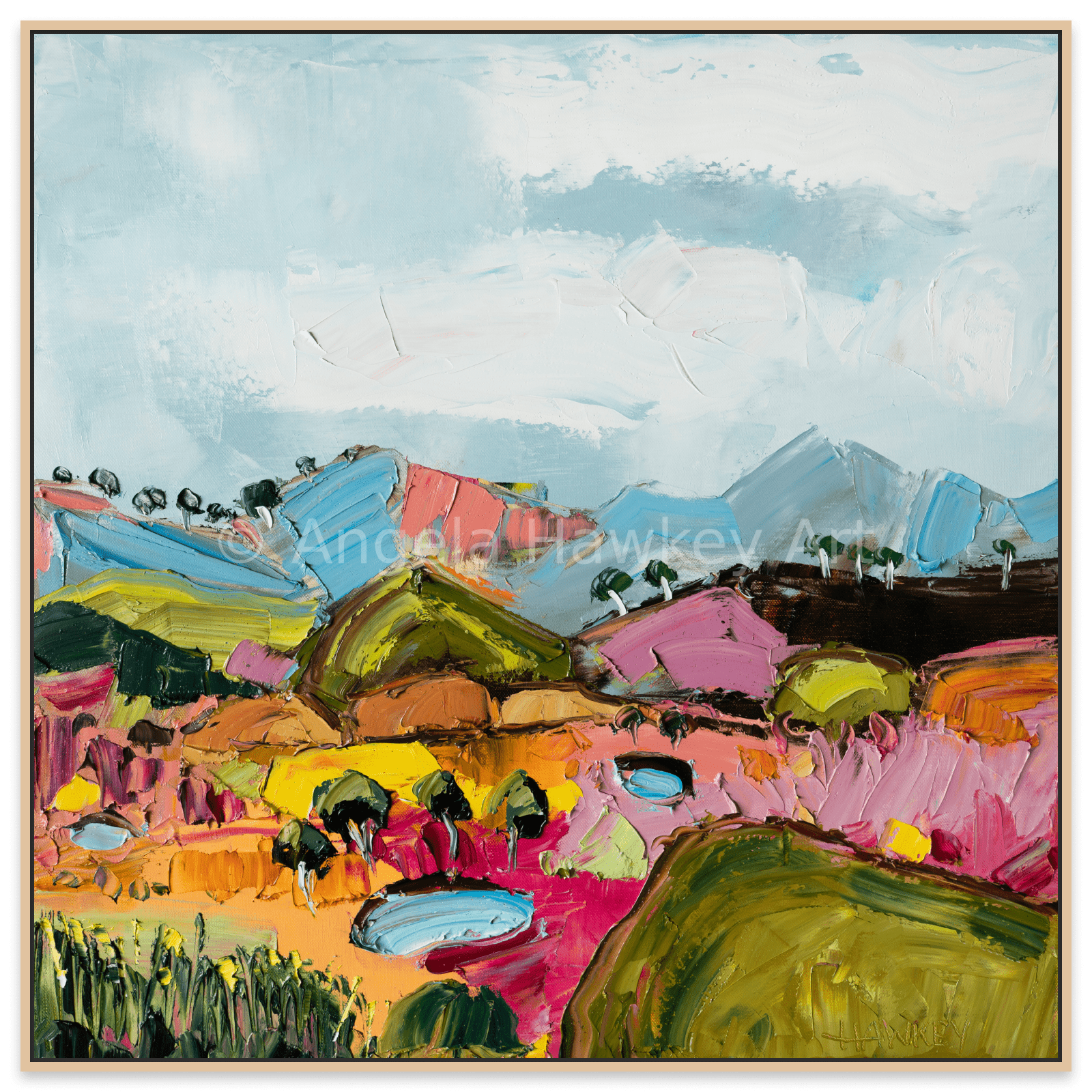 Many Colours - Fine Art Print - Gold Coast Gallery Of ArtAngela Hawkey