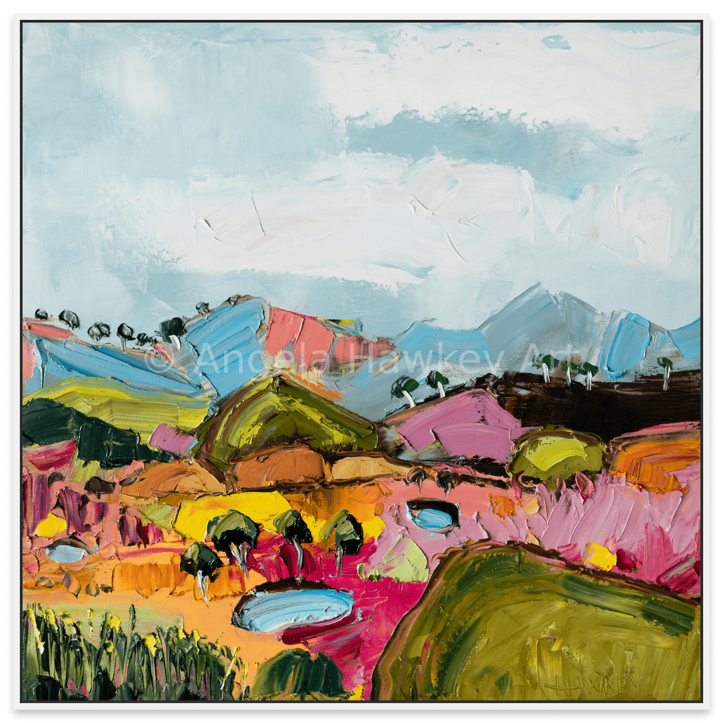 Many Colours - Fine Art Print - Gold Coast Gallery Of ArtAngela Hawkey