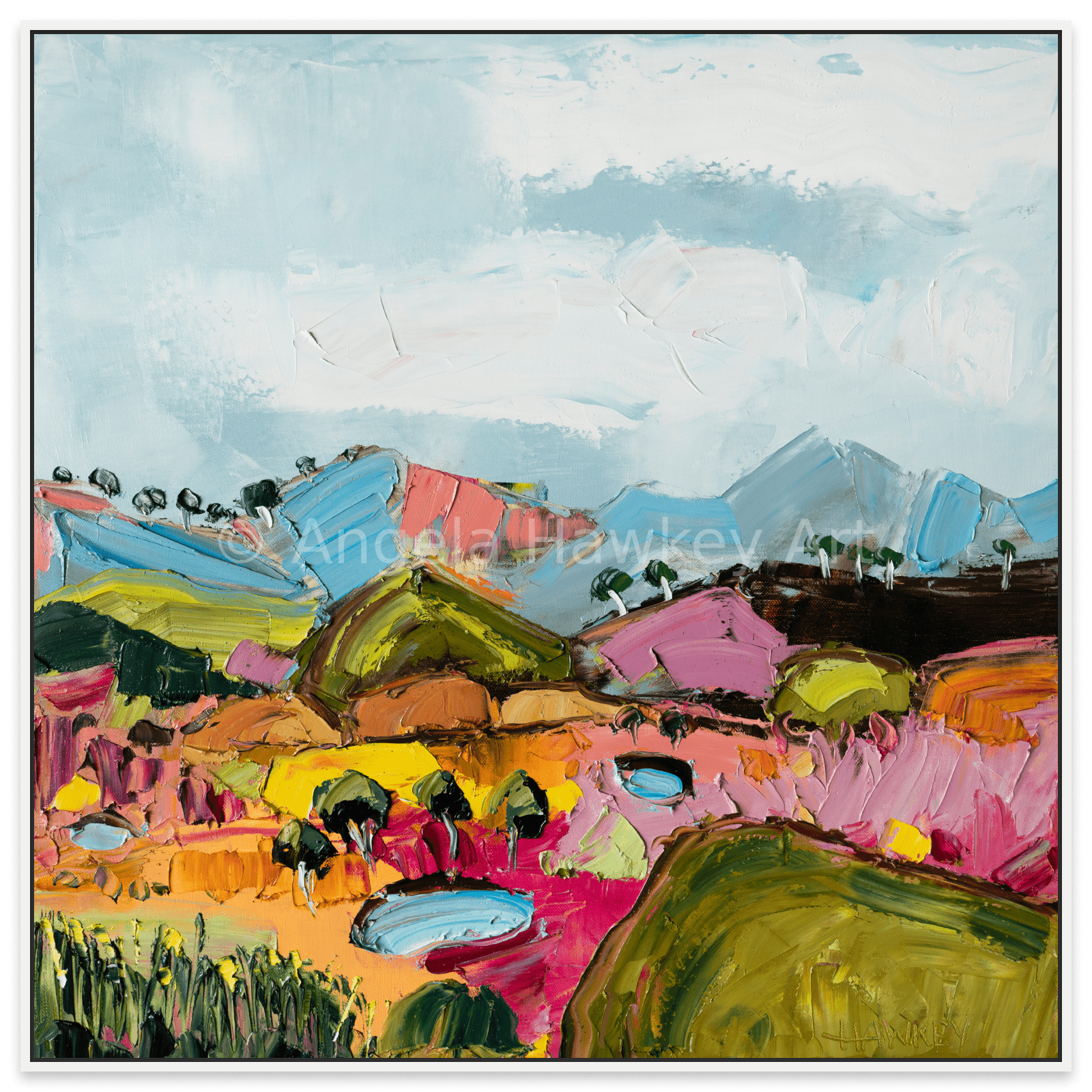 Many Colours - Fine Art Print - Gold Coast Gallery Of ArtAngela Hawkey