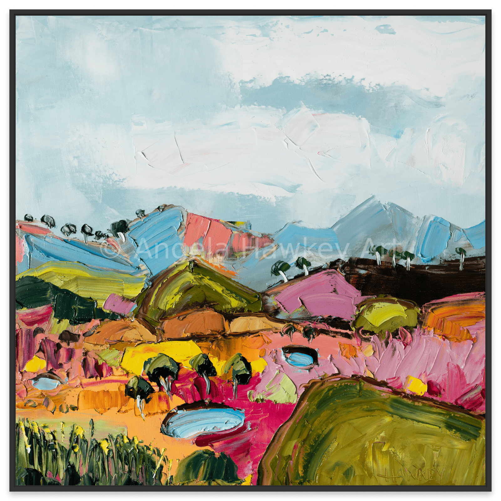 Many Colours - Fine Art Print - Gold Coast Gallery Of ArtAngela Hawkey