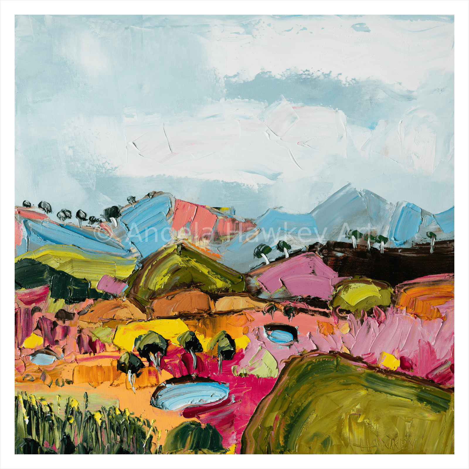 Many Colours - Fine Art Print - Gold Coast Gallery Of ArtAngela Hawkey