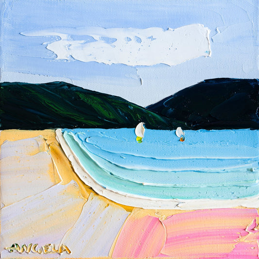 Mauve Sands - Fine Art Print - Gold Coast Gallery Of ArtAngela Hawkey