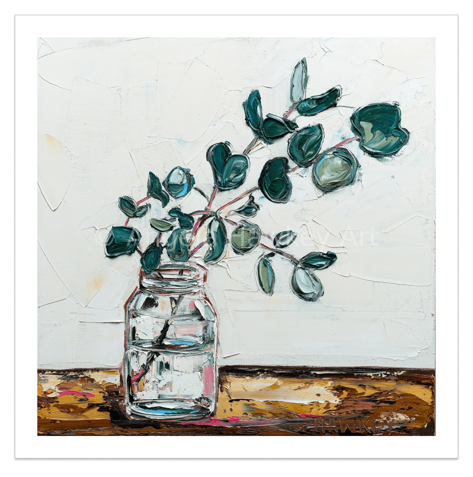 Natives In A Jar - Fine Art Print - Gold Coast Gallery Of ArtAngela Hawkey