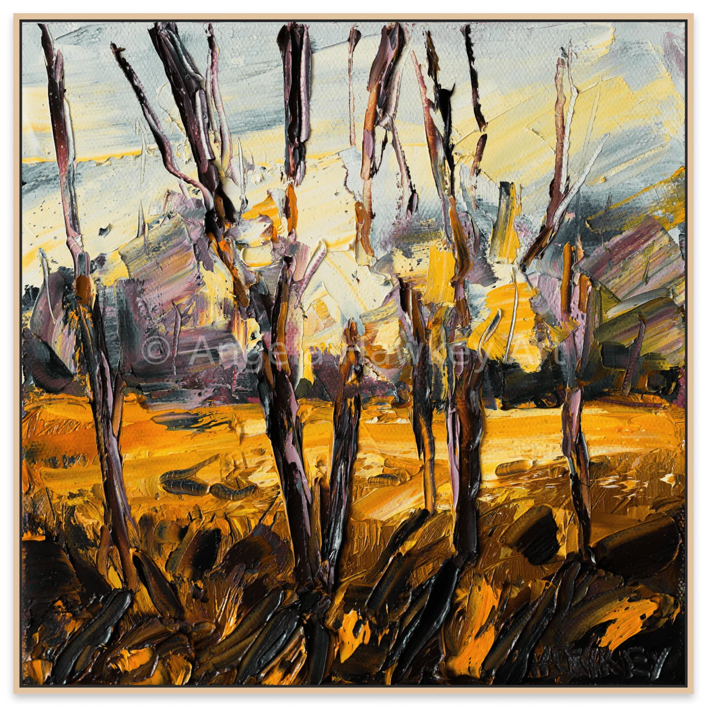 Near The Macintyre - Fine Art Print - Gold Coast Gallery Of ArtAngela Hawkey