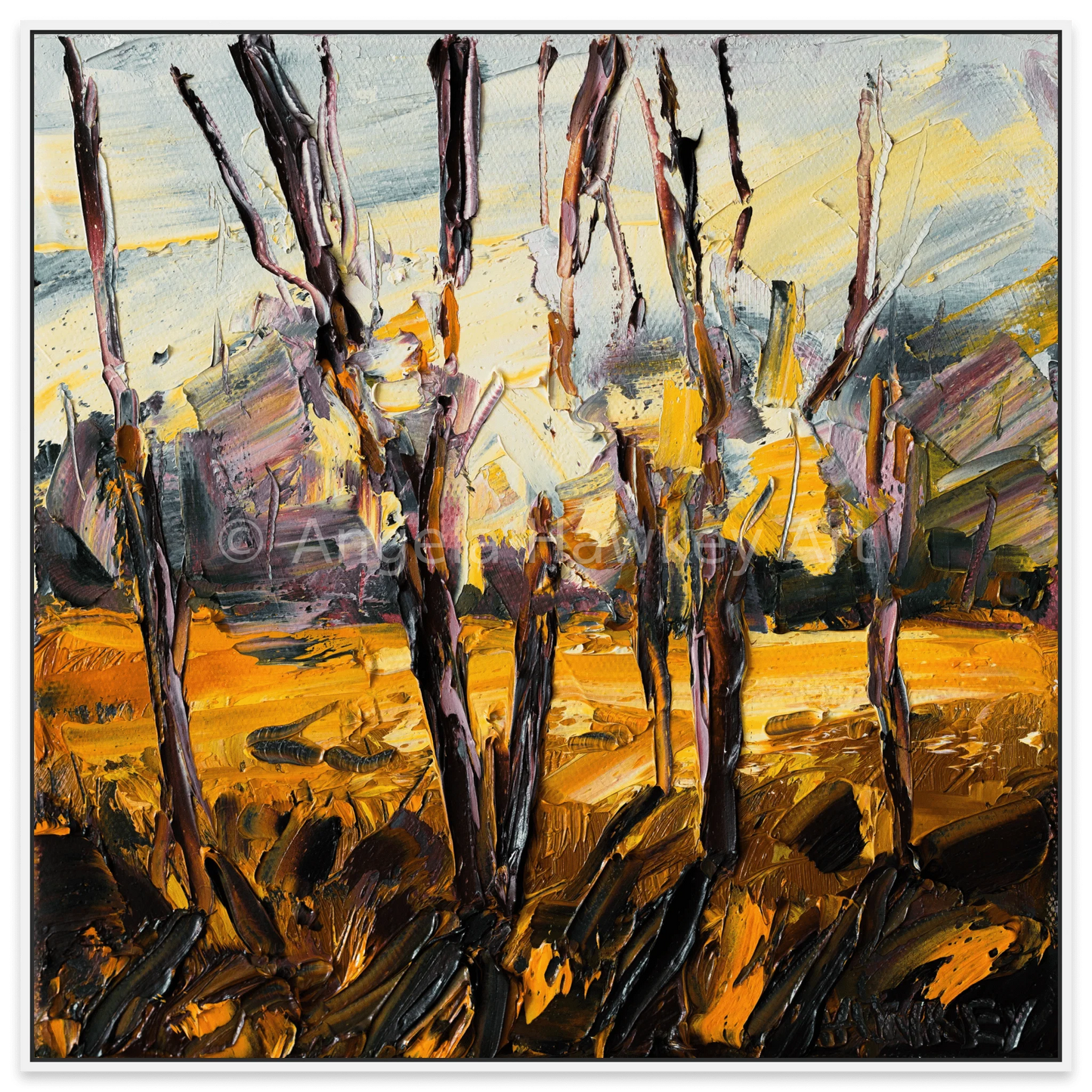 Near The Macintyre - Fine Art Print - Gold Coast Gallery Of ArtAngela Hawkey