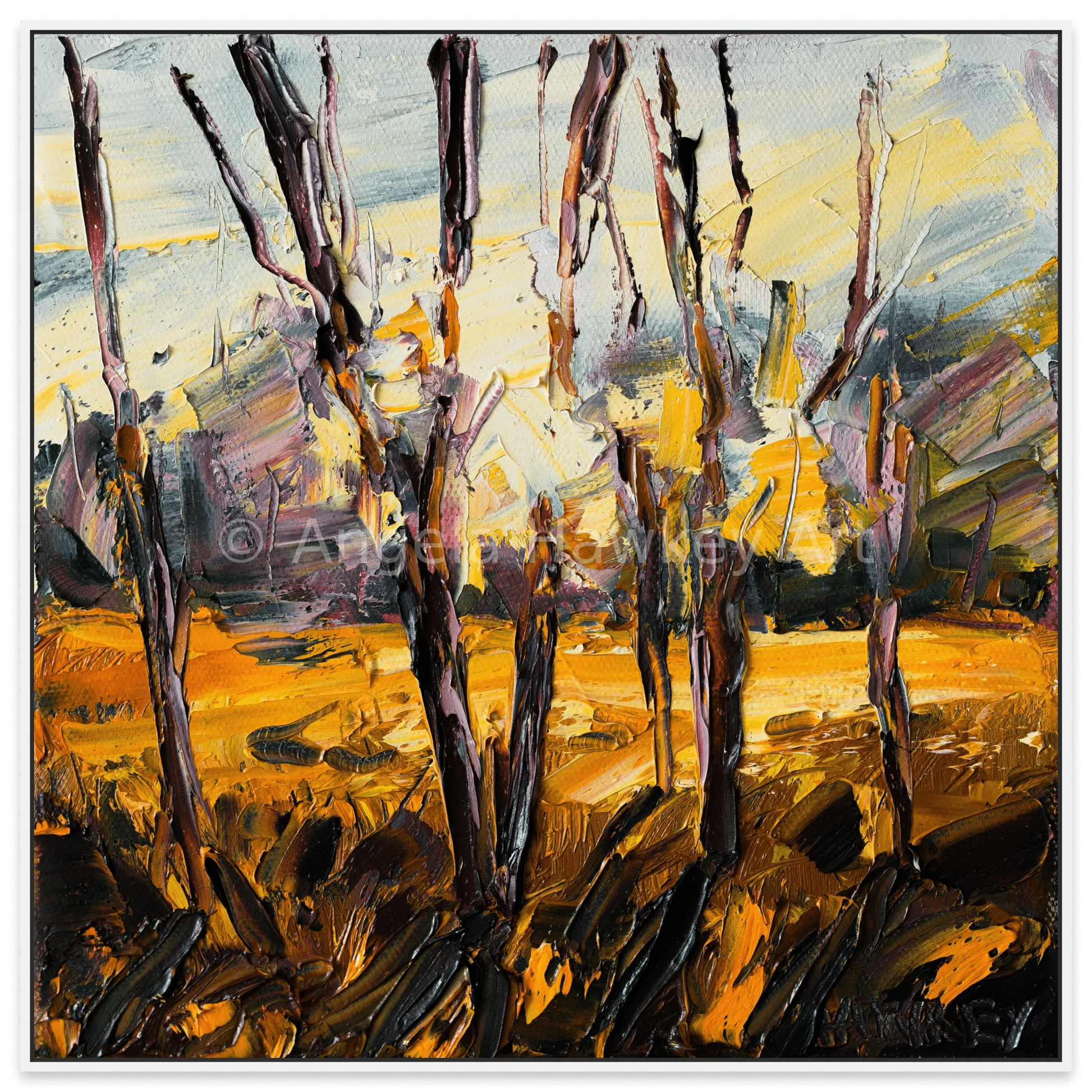 Near The Macintyre - Fine Art Print - Gold Coast Gallery Of ArtAngela Hawkey