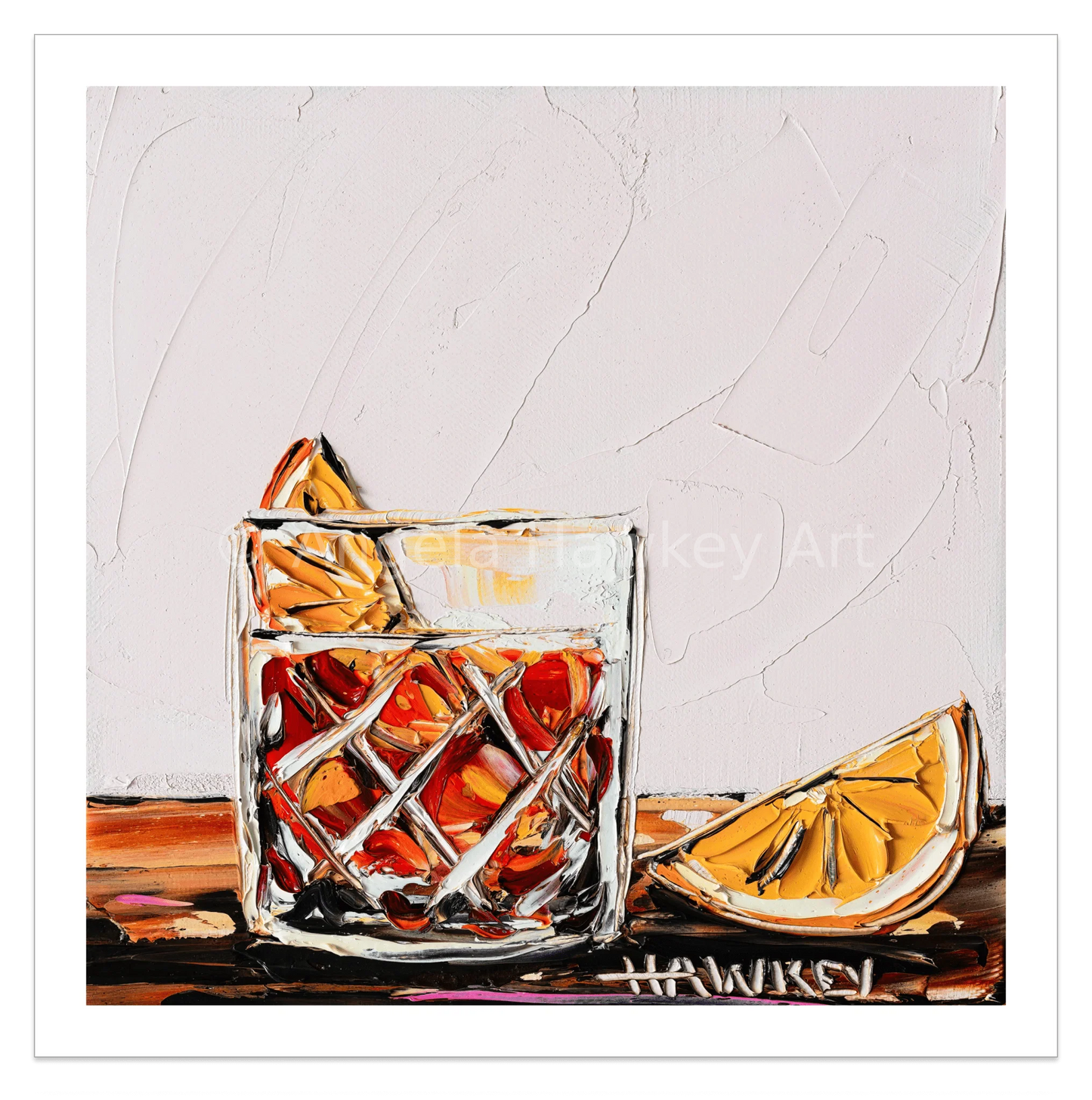 Negroni 2 - Fine Art Print - Gold Coast Gallery Of ArtAngela Hawkey