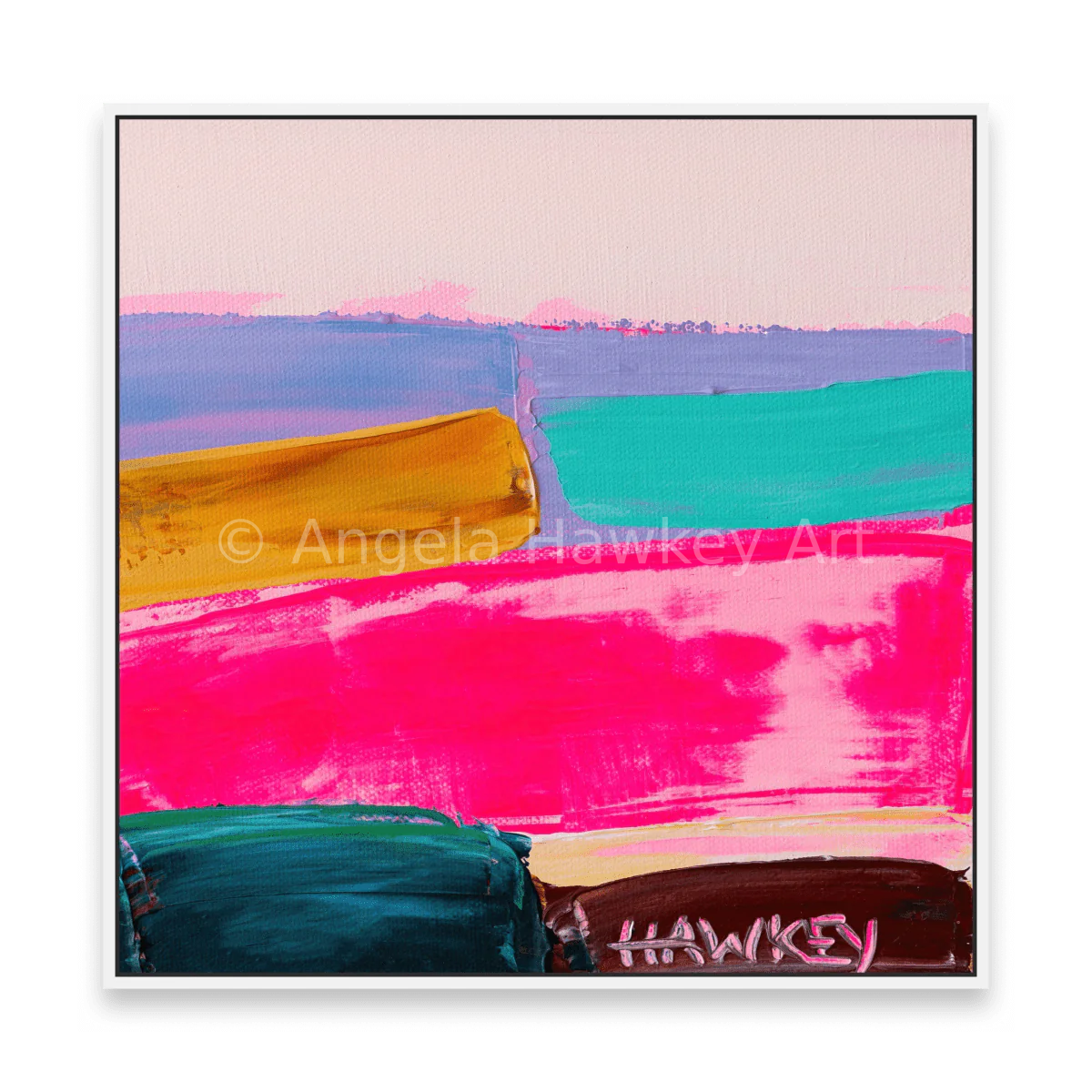 Neon Sands 2 - Fine Art Print - Gold Coast Gallery Of ArtAngela Hawkey