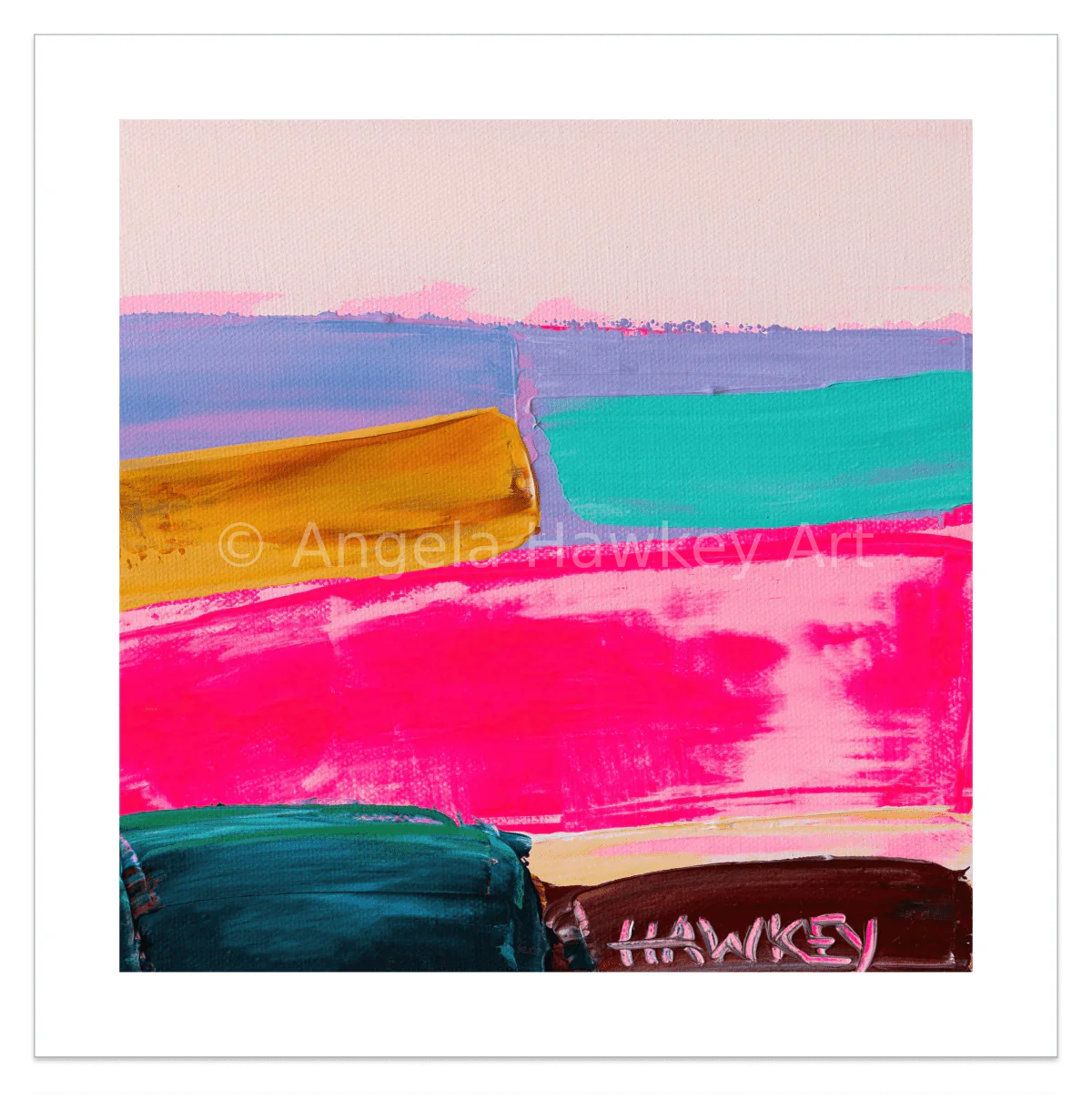 Neon Sands 2 - Fine Art Print - Gold Coast Gallery Of ArtAngela Hawkey