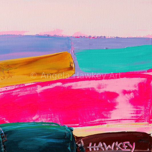 Neon Sands 2 - Fine Art Print - Gold Coast Gallery Of ArtAngela Hawkey