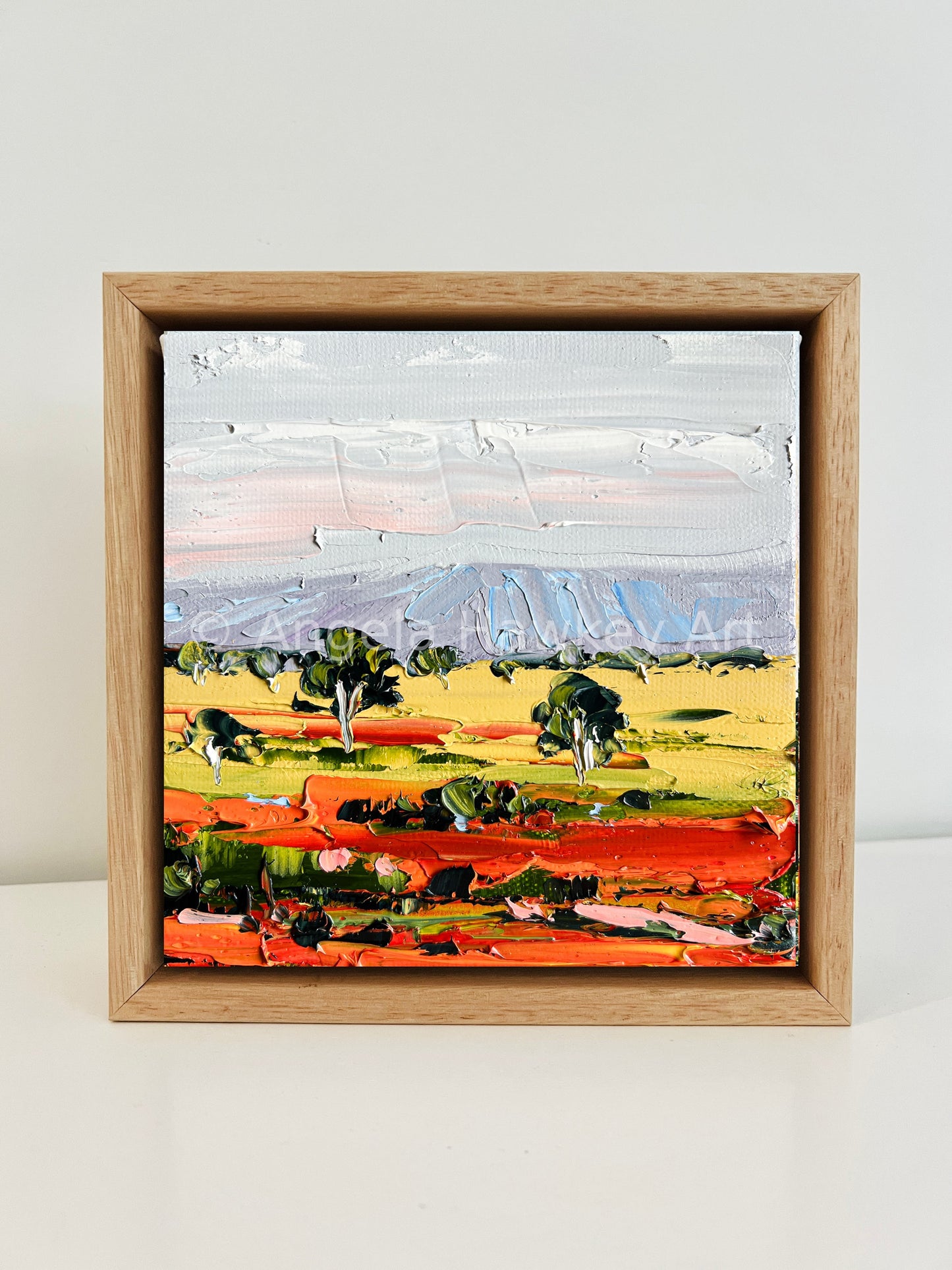 Red Earth, Green Grasses - Mini