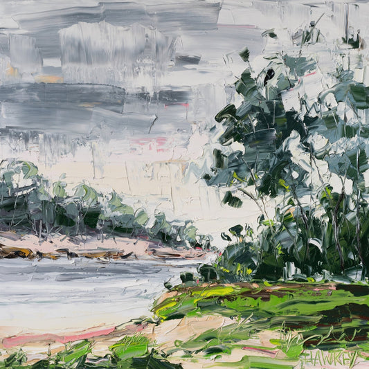 Ocean Rain - Fine Art Print - Gold Coast Gallery Of ArtAngela Hawkey