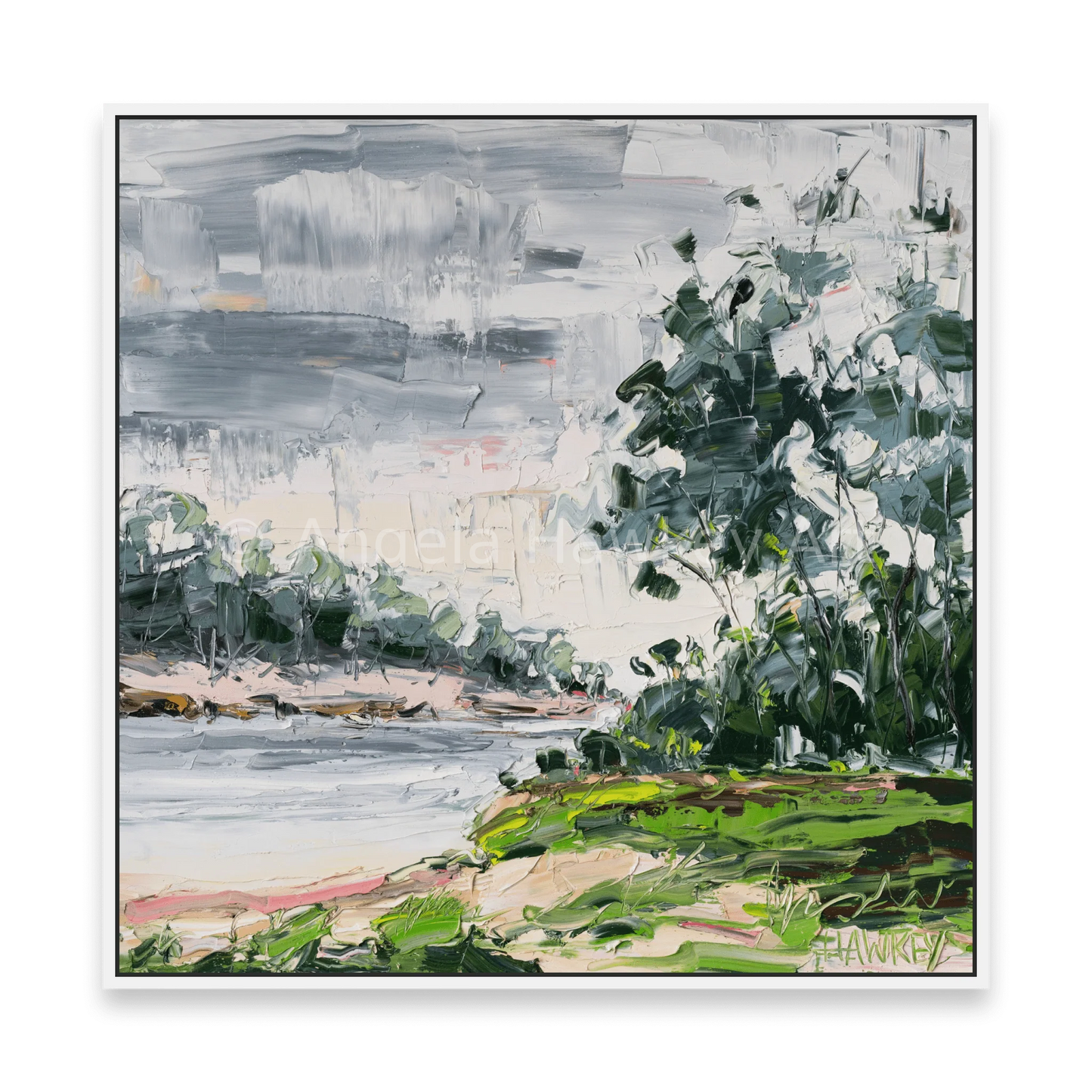 Ocean Rain - Fine Art Print - Gold Coast Gallery Of ArtAngela Hawkey