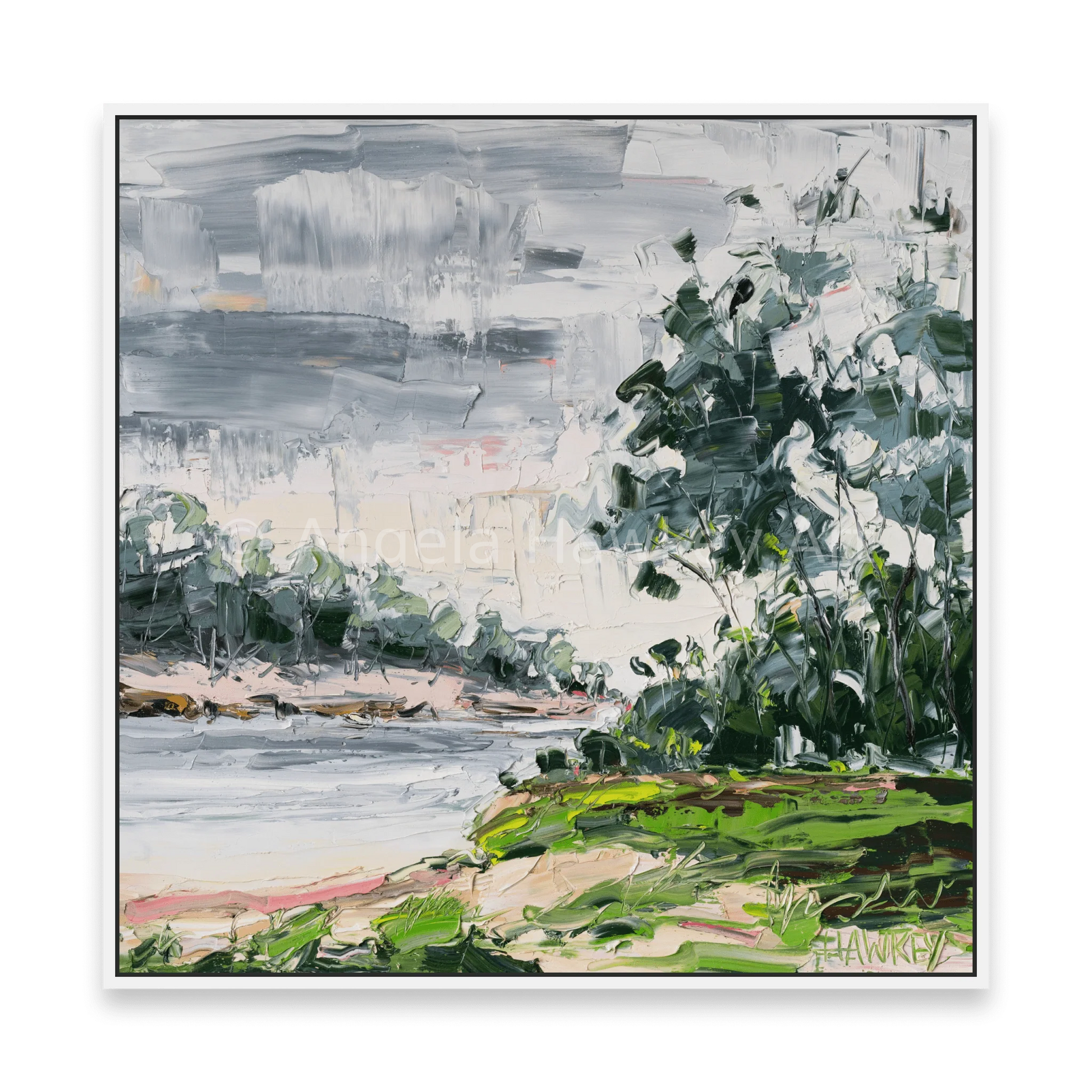 Ocean Rain - Fine Art Print - Gold Coast Gallery Of ArtAngela Hawkey