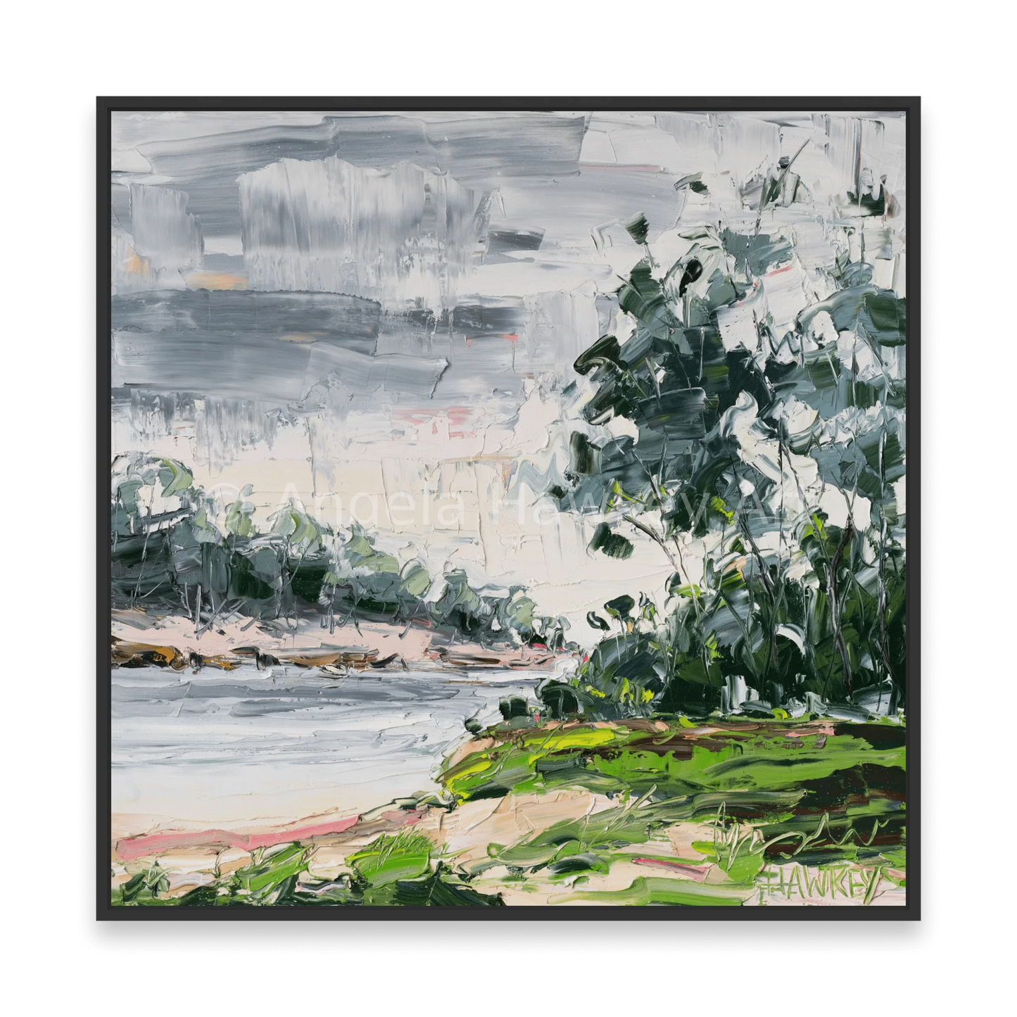 Ocean Rain - Fine Art Print - Gold Coast Gallery Of ArtAngela Hawkey