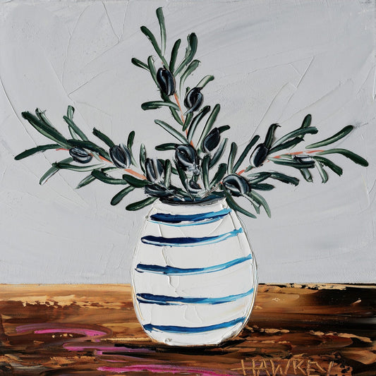 Olive Branches 15 - Fine Art Print - Gold Coast Gallery Of ArtAngela Hawkey