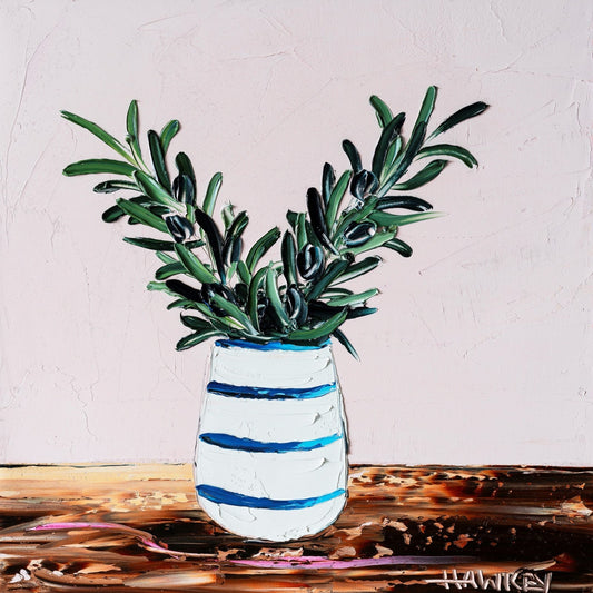 Olive Branches 17 - Fine Art Print - Gold Coast Gallery Of ArtAngela Hawkey