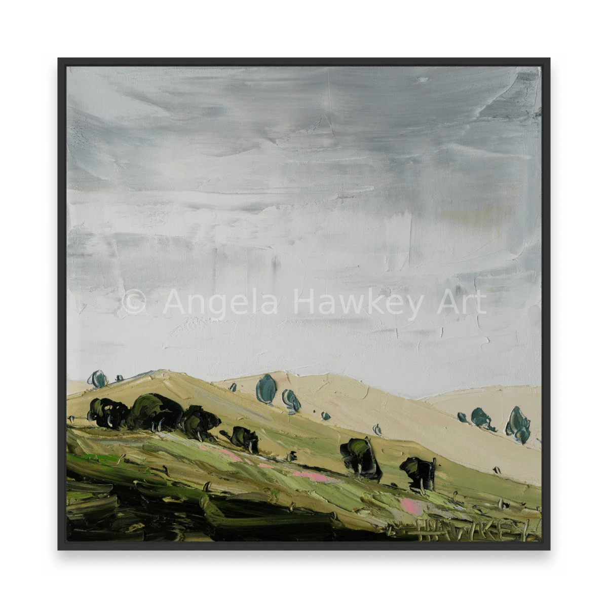 Olive Hill 2 - Fine Art Print - Gold Coast Gallery Of ArtAngela Hawkey