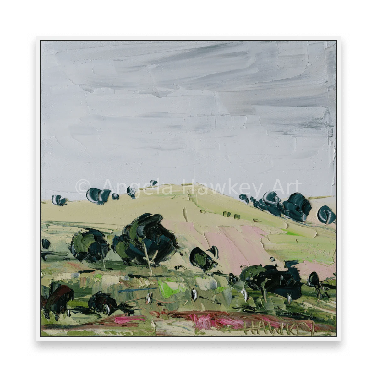 Olive Hill - Fine Art Print - Gold Coast Gallery Of ArtAngela Hawkey