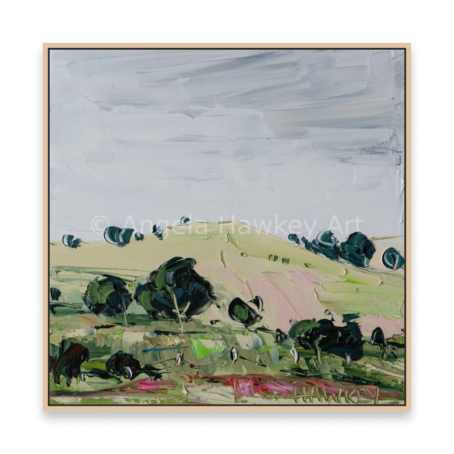 Olive Hill - Fine Art Print - Gold Coast Gallery Of ArtAngela Hawkey