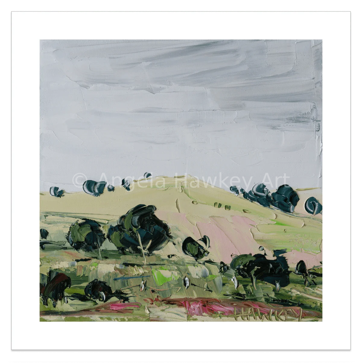 Olive Hill - Fine Art Print - Gold Coast Gallery Of ArtAngela Hawkey