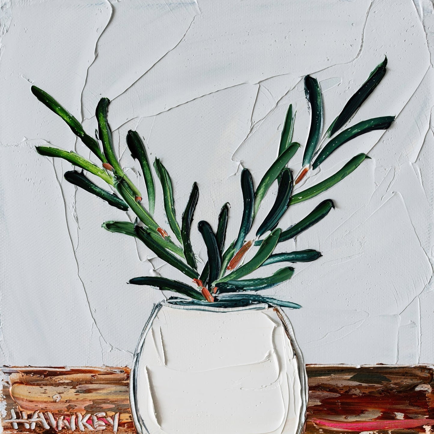 Olive Twigs 2 - Fine Art Print - Gold Coast Gallery Of ArtAngela Hawkey