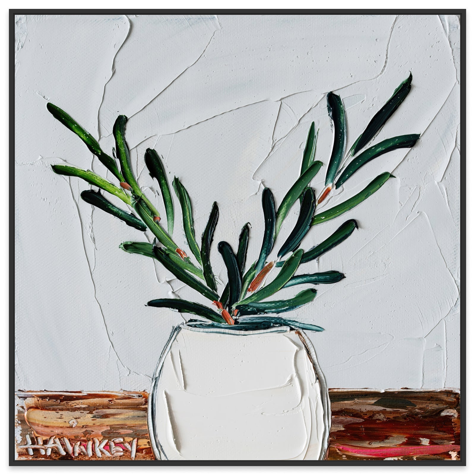 Olive Twigs 2 - Fine Art Print - Gold Coast Gallery Of ArtAngela Hawkey