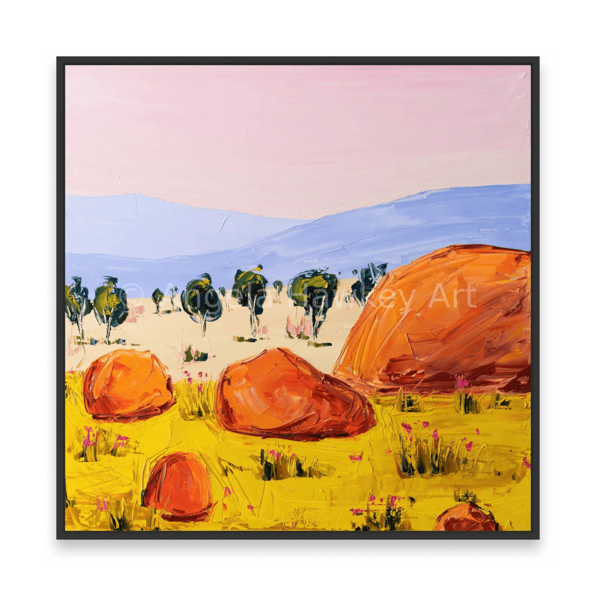 Outback Marbles - Fine Art Print - Gold Coast Gallery Of ArtAngela Hawkey