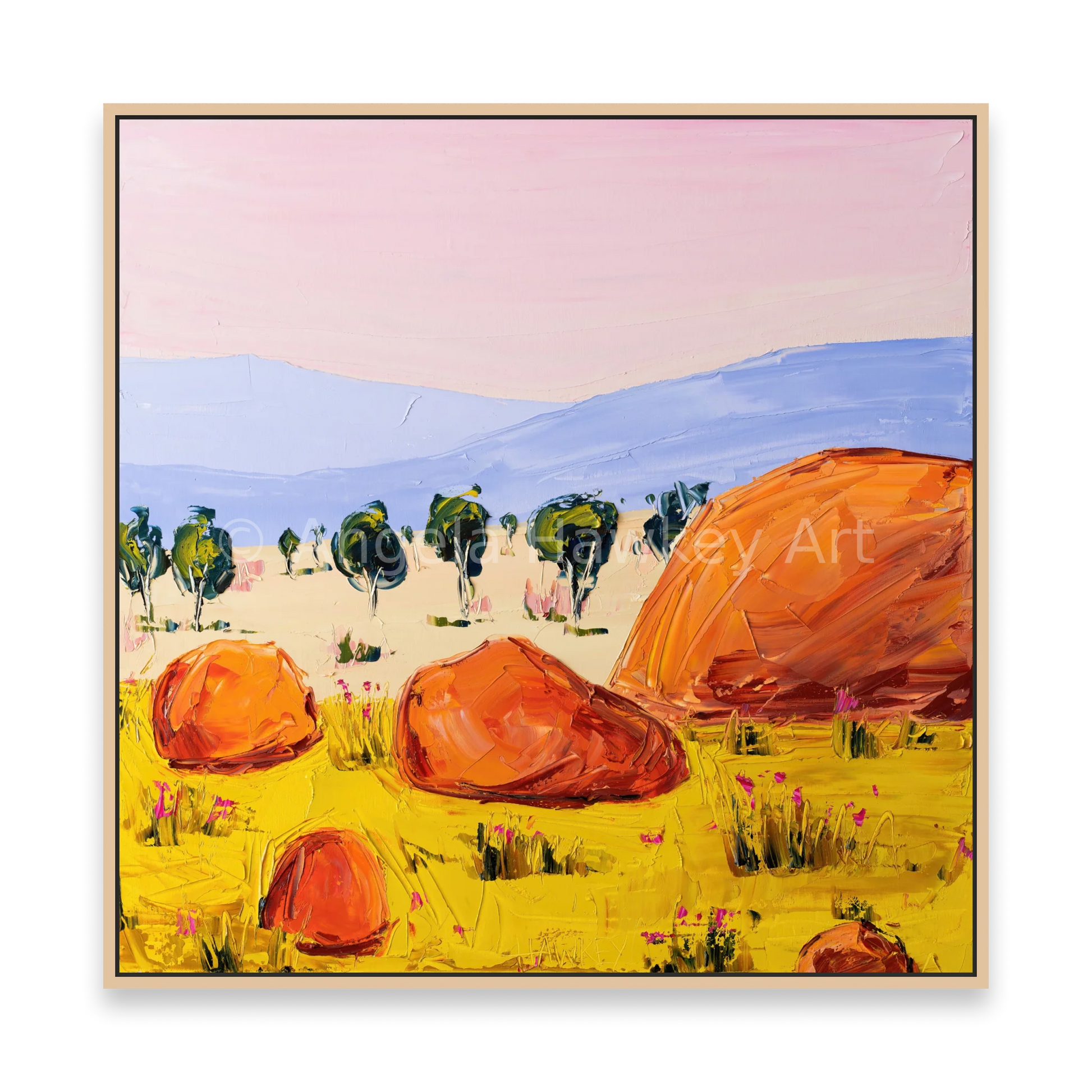 Outback Marbles - Fine Art Print - Gold Coast Gallery Of ArtAngela Hawkey