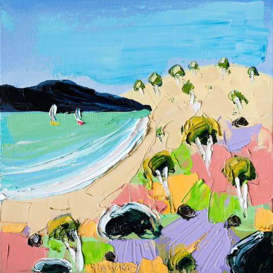 Paddle And A Picnic - Fine Art Print - Gold Coast Gallery Of ArtAngela Hawkey