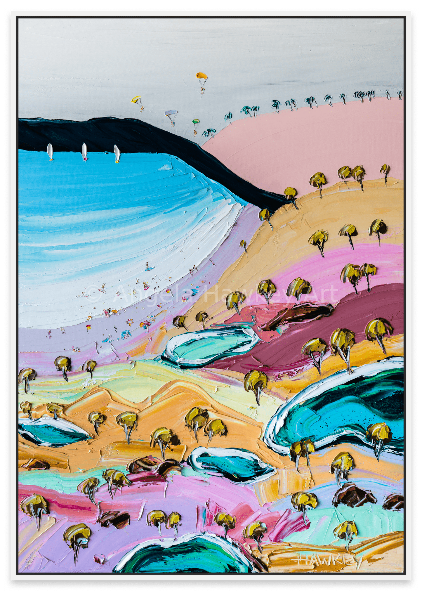 Pastel Summer - Fine Art Print - Gold Coast Gallery Of ArtAngela Hawkey