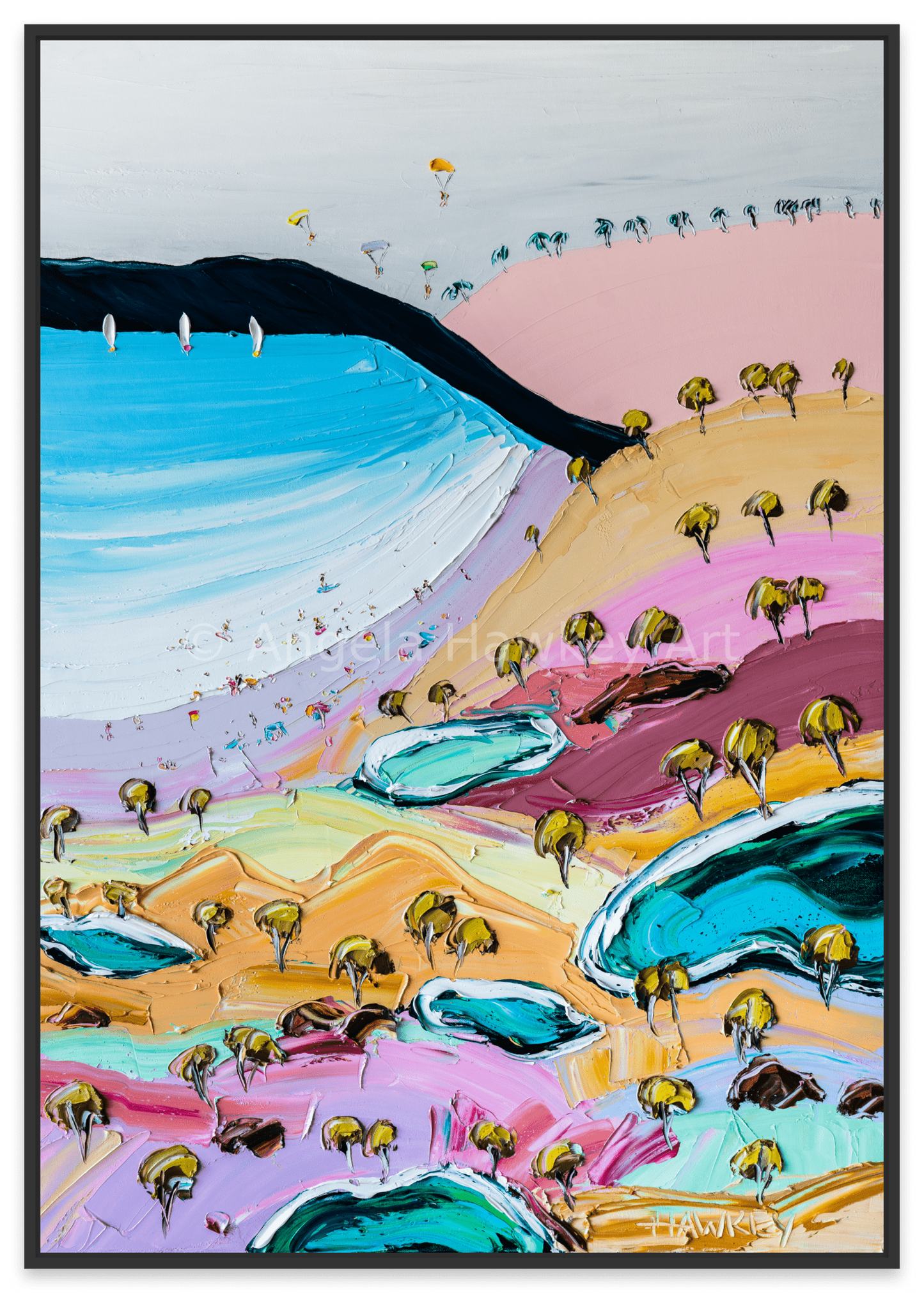 Pastel Summer - Fine Art Print - Gold Coast Gallery Of ArtAngela Hawkey