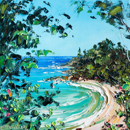 Queens Beach - Fine Art Print - Gold Coast Gallery Of ArtAngela Hawkey