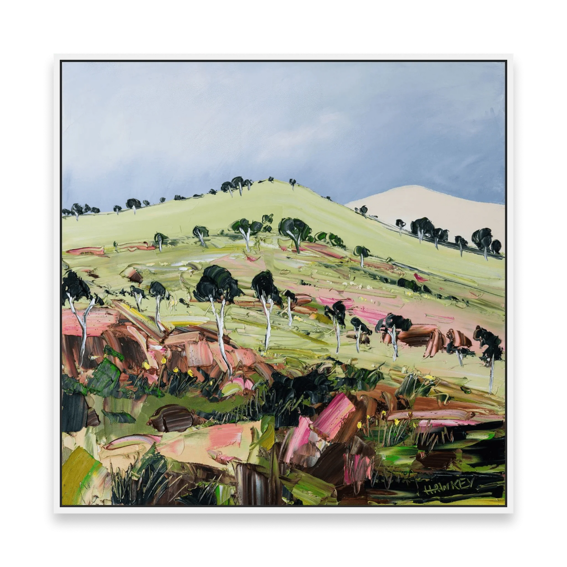 Rocky Hill - Fine Art Print - Gold Coast Gallery Of ArtAngela Hawkey