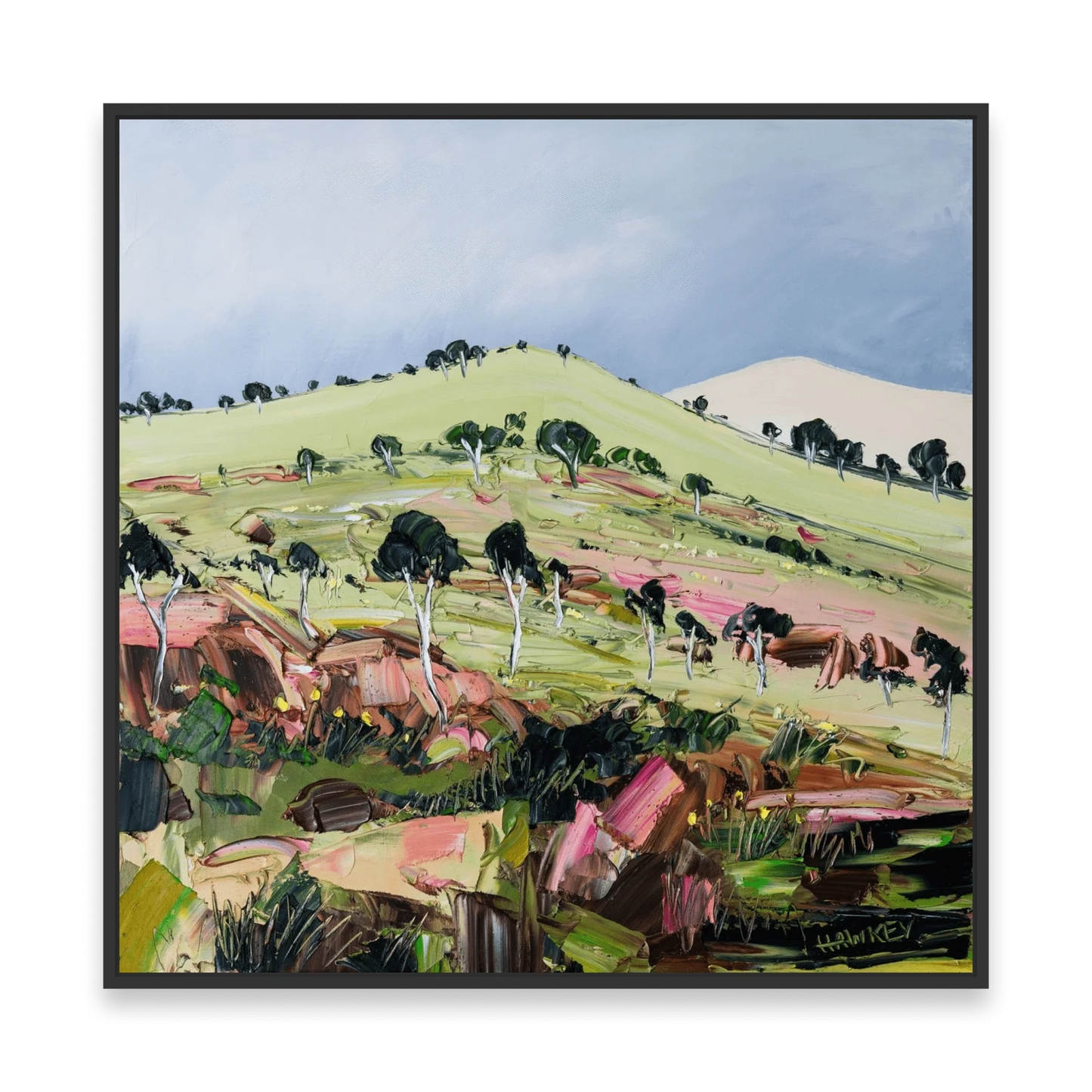 Rocky Hill - Fine Art Print - Gold Coast Gallery Of ArtAngela Hawkey