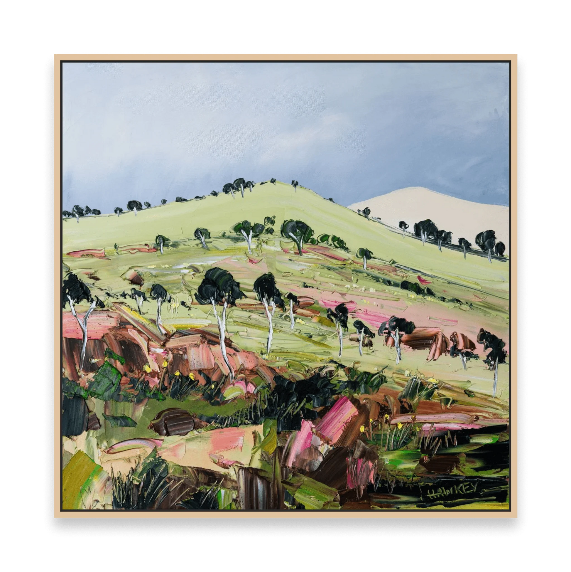 Rocky Hill - Fine Art Print - Gold Coast Gallery Of ArtAngela Hawkey