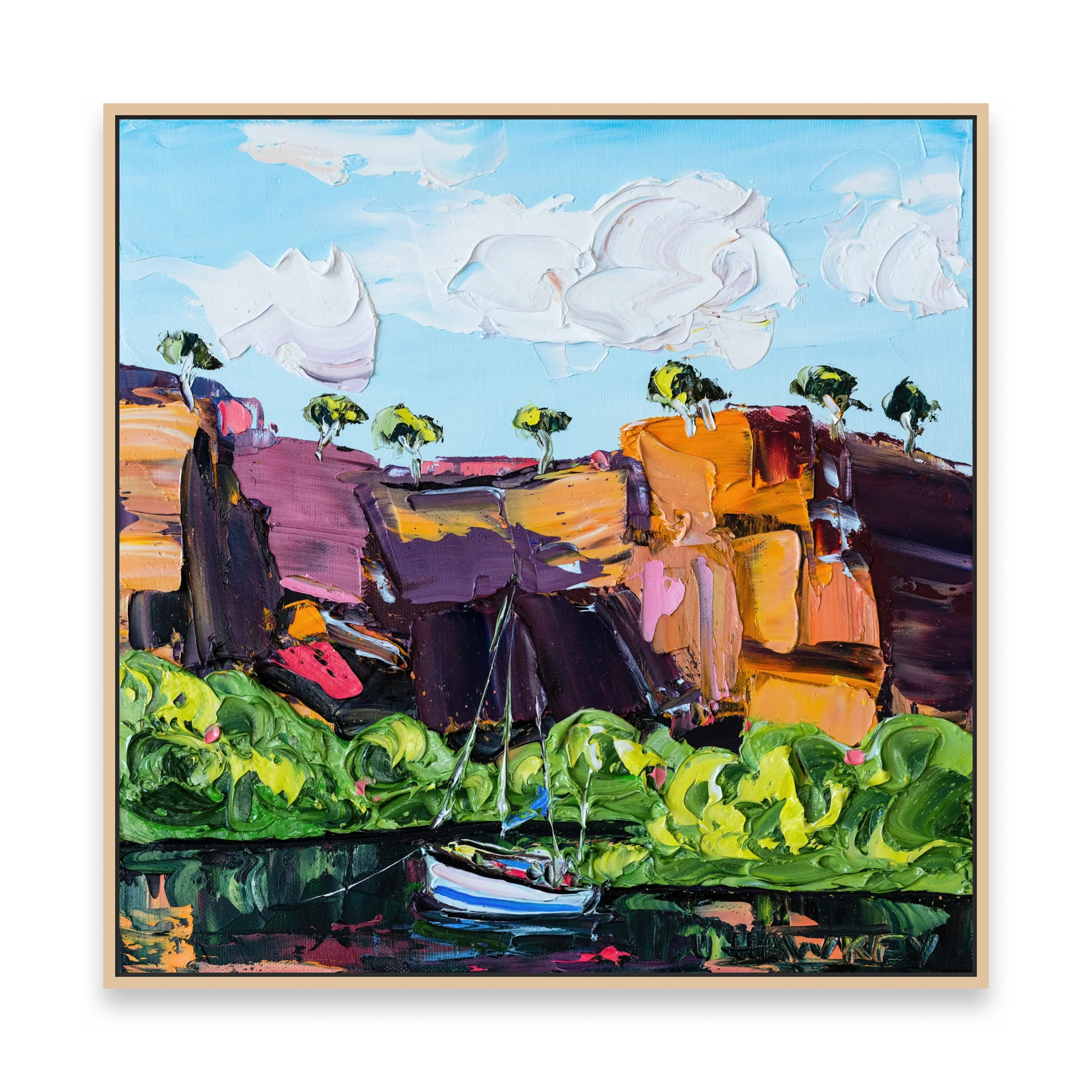 Sailing The Kimberly - Fine Art Print - Gold Coast Gallery Of ArtAngela Hawkey