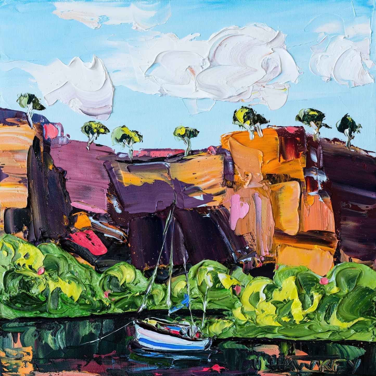 Sailing The Kimberly - Fine Art Print - Gold Coast Gallery Of ArtAngela Hawkey