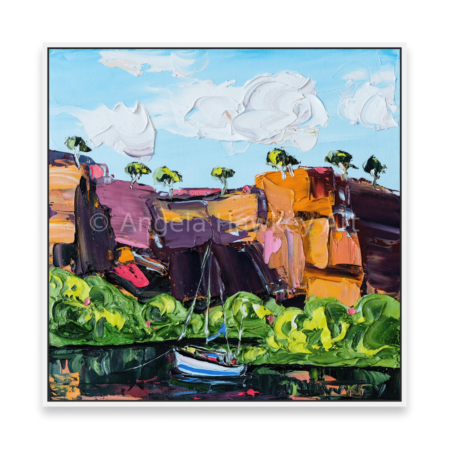 Sailing The Kimberly - Fine Art Print - Gold Coast Gallery Of ArtAngela Hawkey