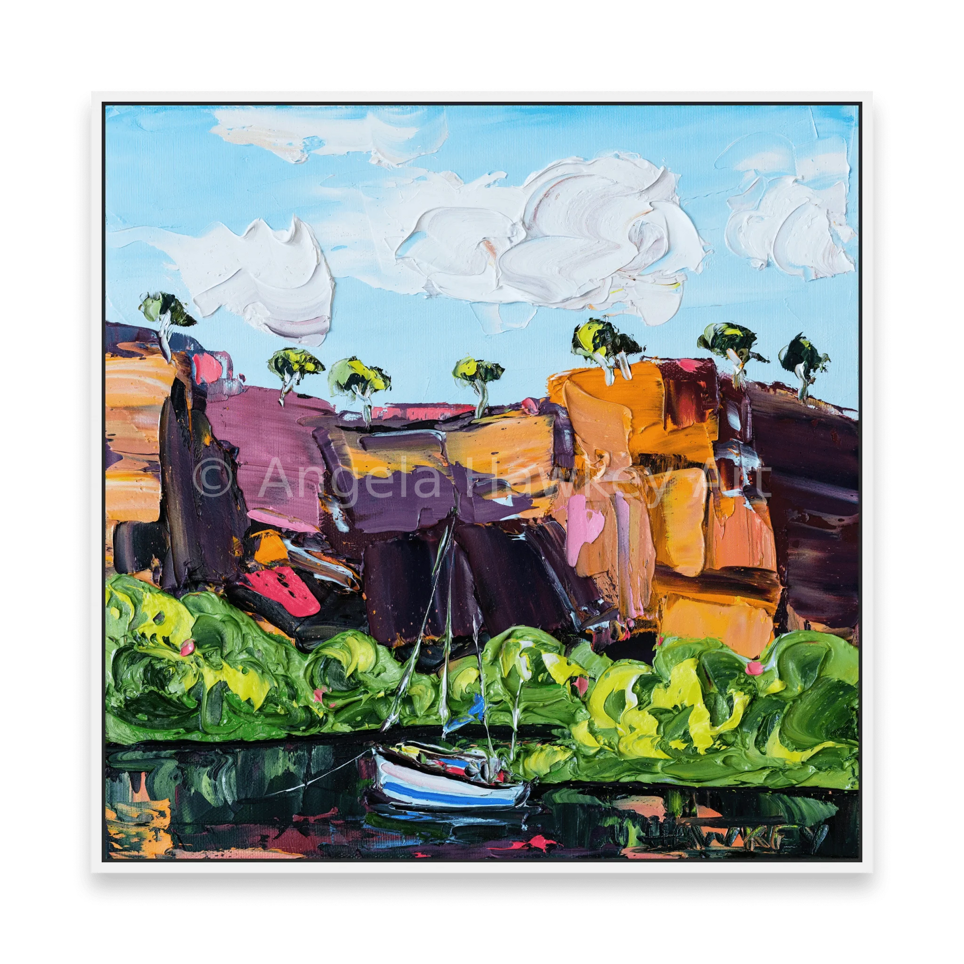 Sailing The Kimberly - Fine Art Print - Gold Coast Gallery Of ArtAngela Hawkey