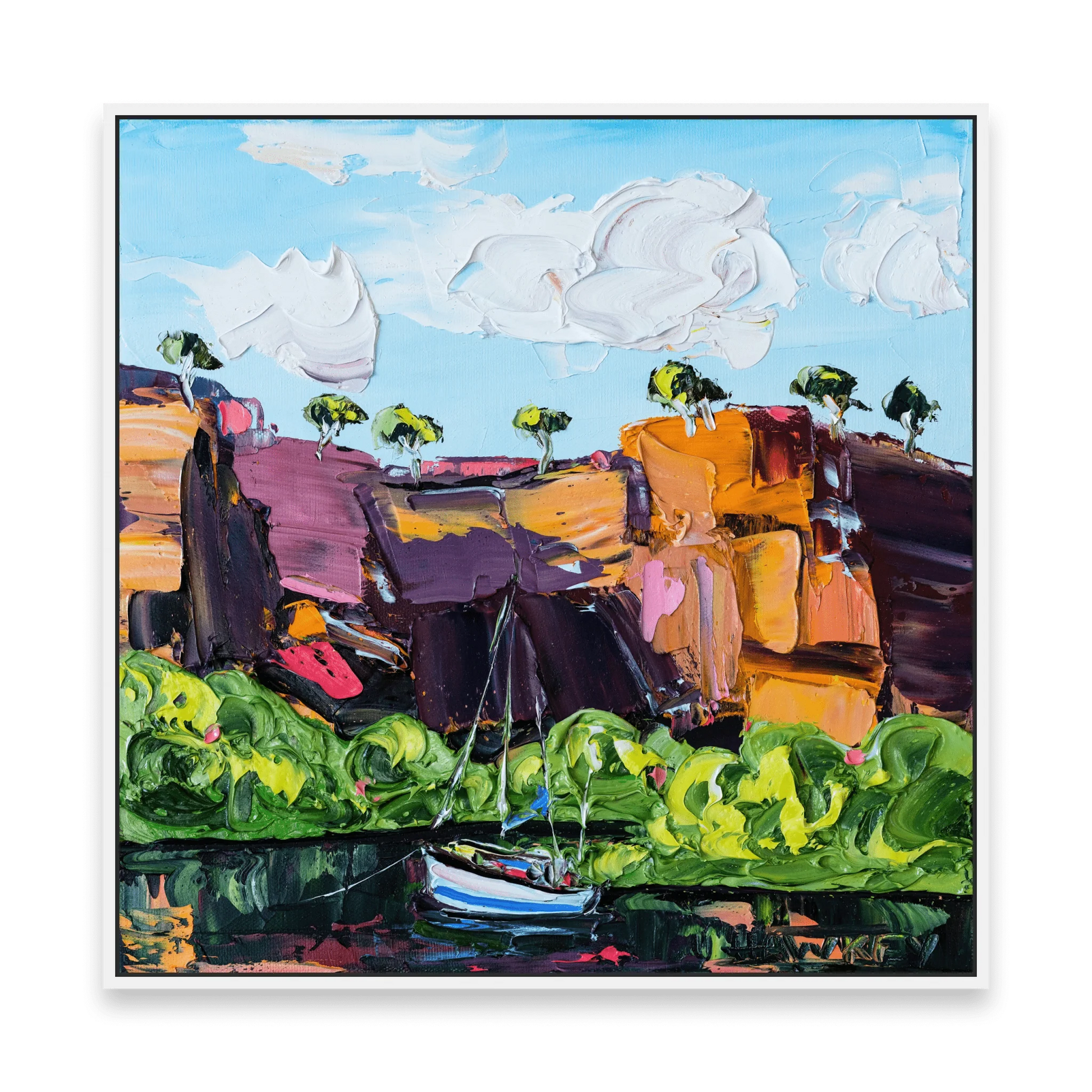 Sailing The Kimberly - Fine Art Print - Gold Coast Gallery Of ArtAngela Hawkey