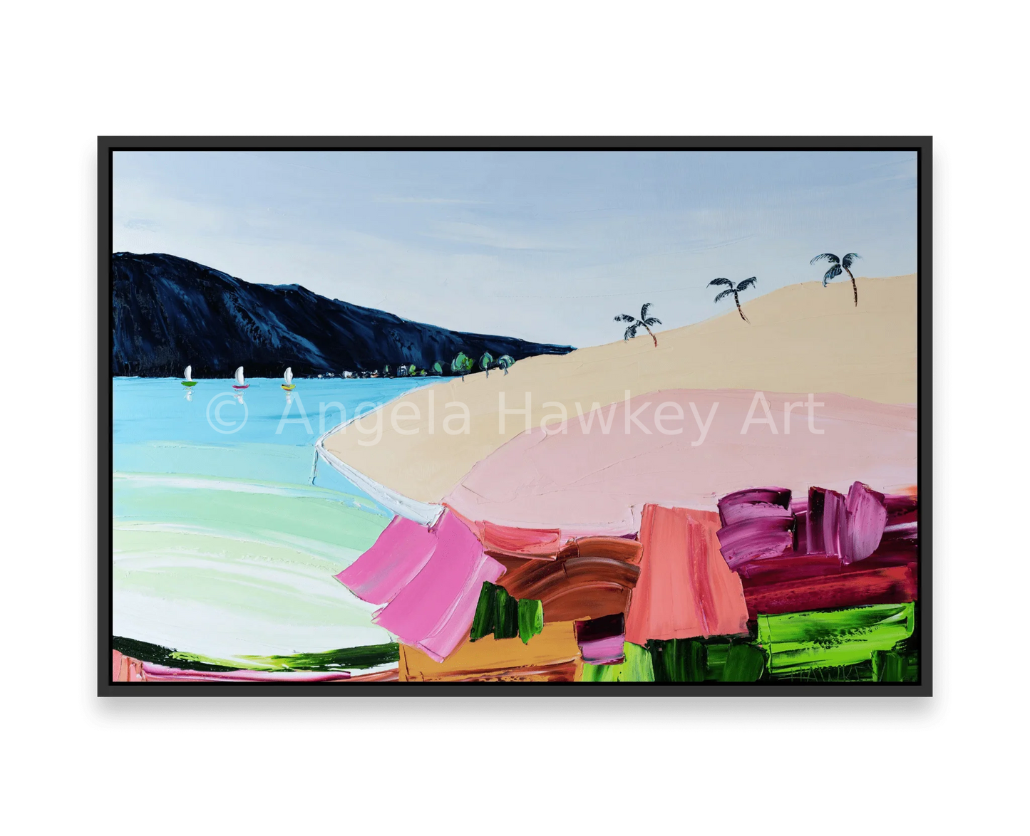 Sandy Point 3 - Fine Art Print - Gold Coast Gallery Of ArtAngela Hawkey
