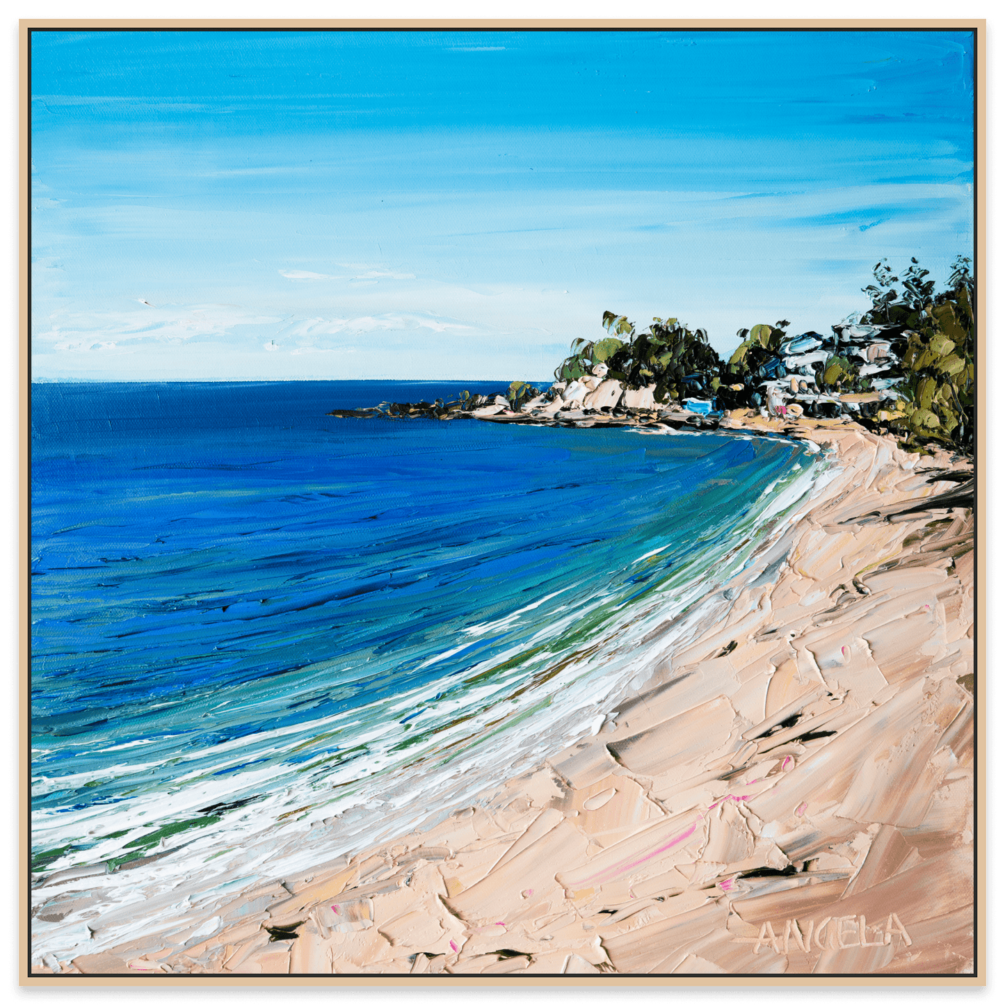 Scotts Point - Fine Art Print - Gold Coast Gallery Of ArtAngela Hawkey