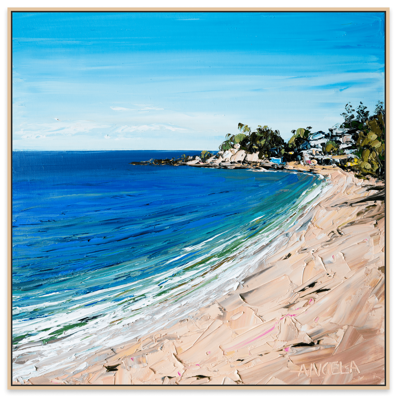 Scotts Point - Fine Art Print - Gold Coast Gallery Of ArtAngela Hawkey